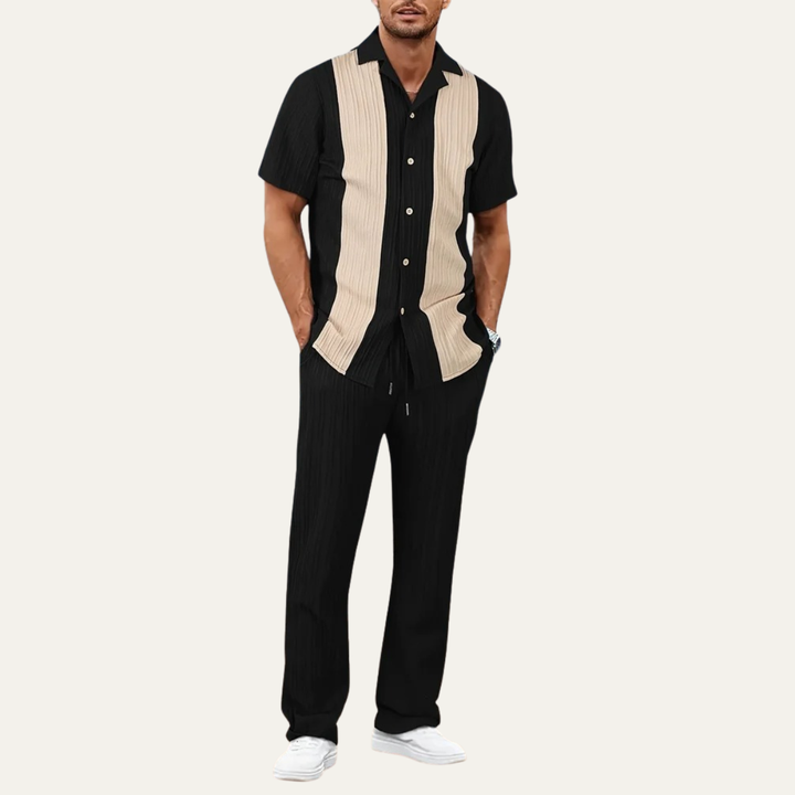 Anton™ | Modernes Sommer-Set Hemd & Hose