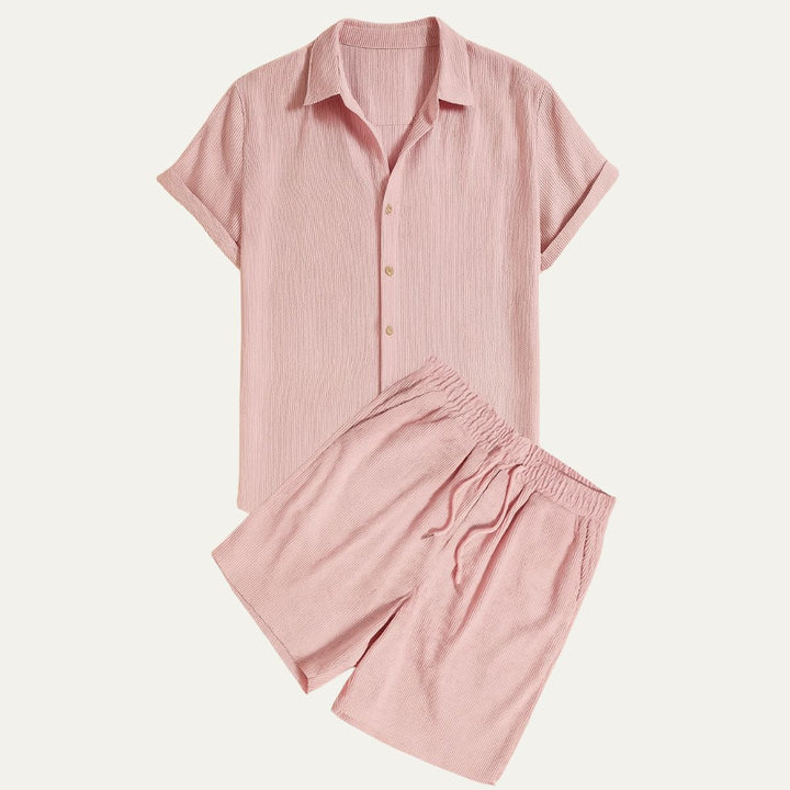 Luis™ | Mediterranes Sommer-Set Hemd & Hose