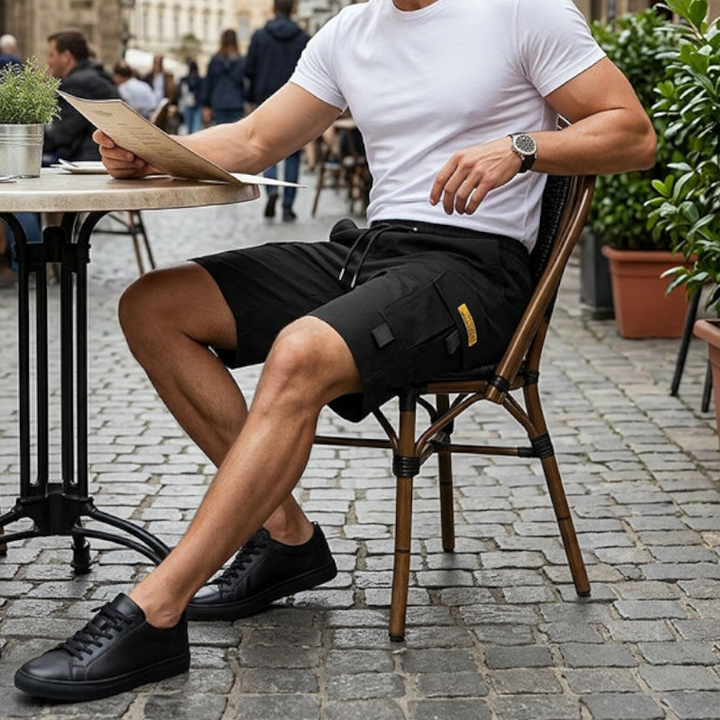 Adrian™ | Leichte Cargo-Shorts mit Seitentaschen