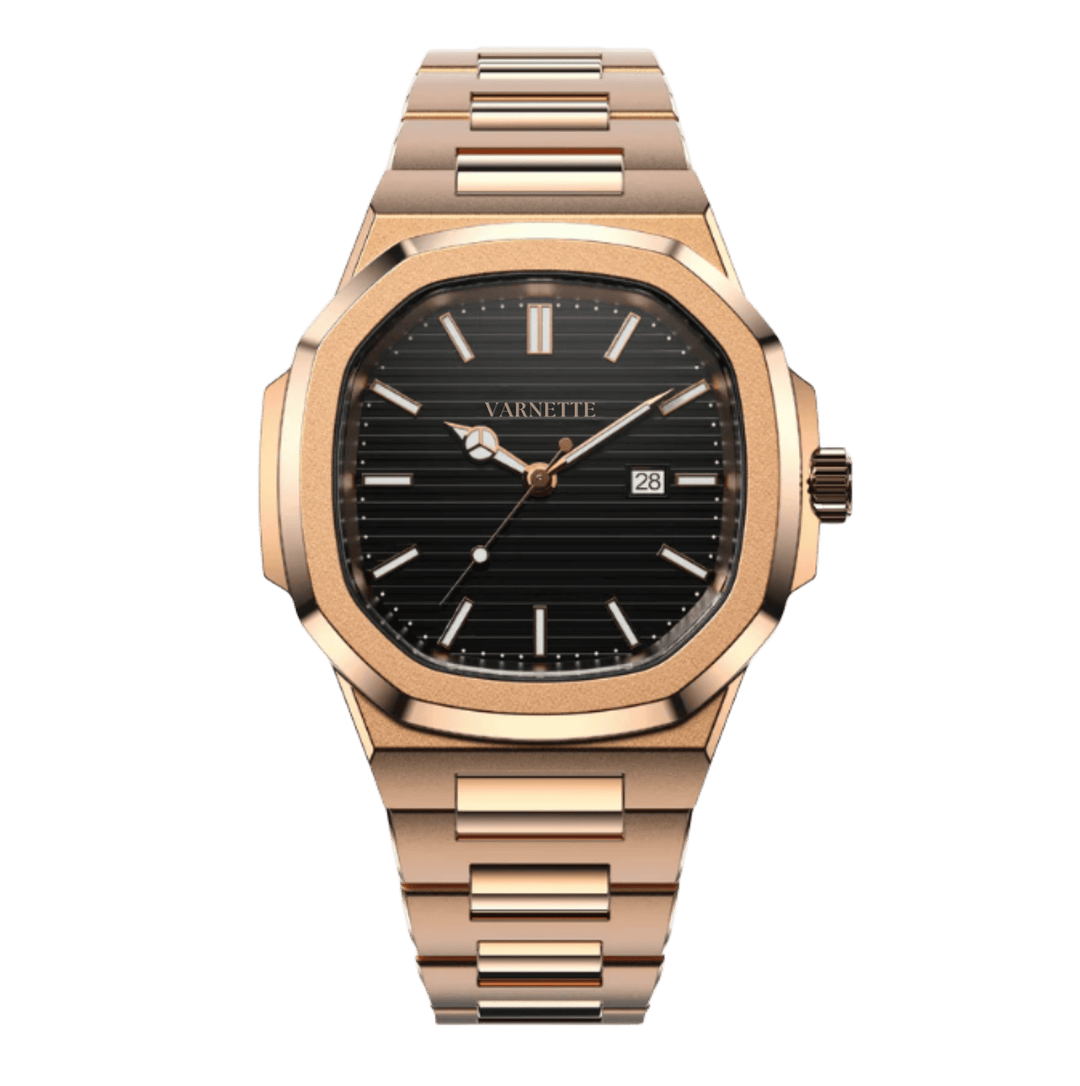 Theodor™ | Elegante Edelstahl-Quarzuhr