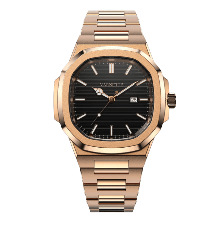 Theodor™ | Elegante Edelstahl-Quarzuhr