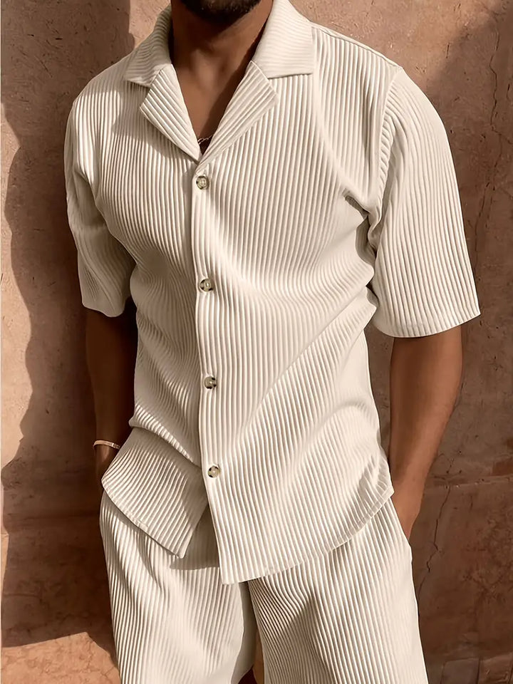 Paul™ | Sommer-Set Streifenhemd & Hose