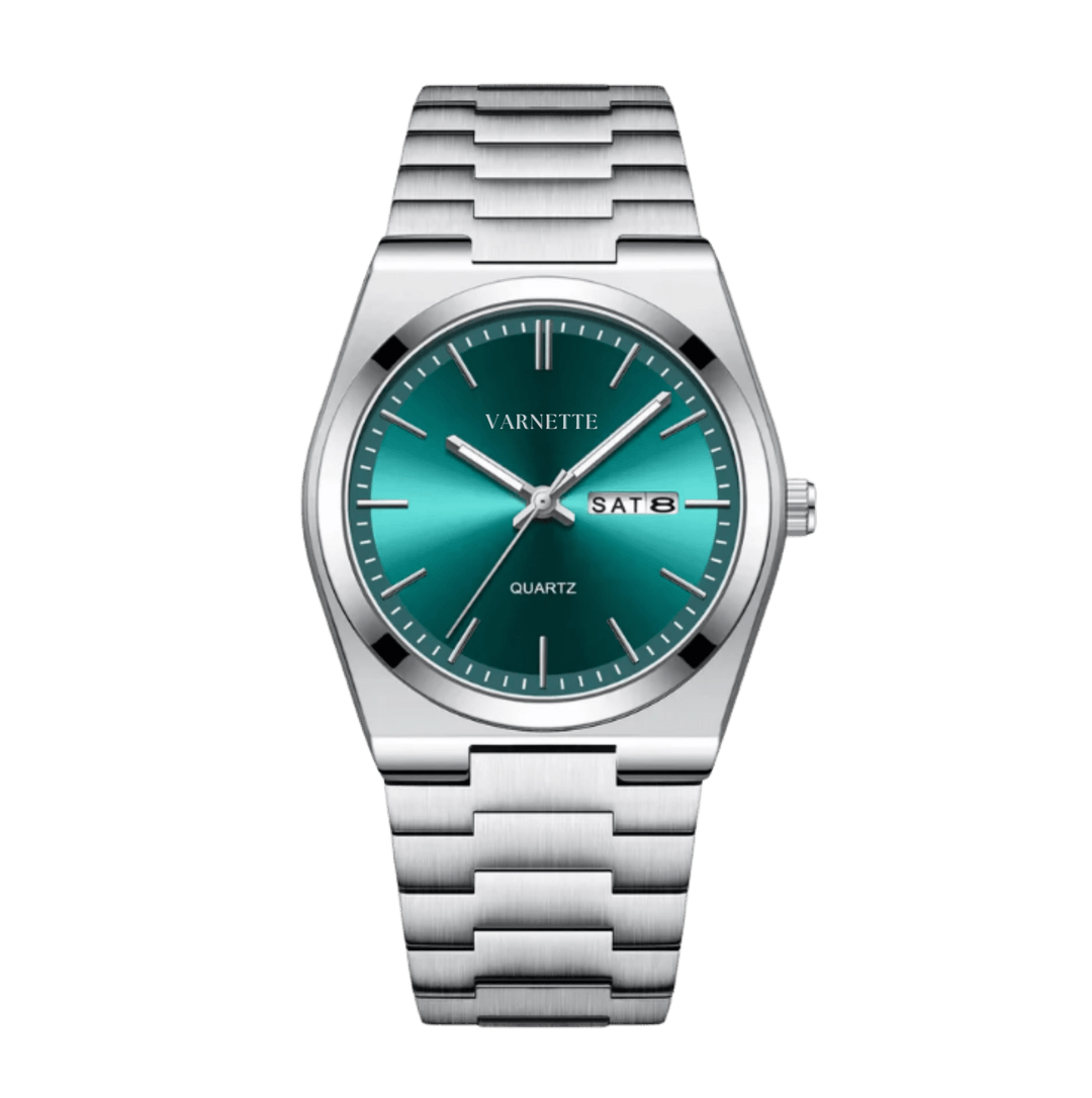 Emanuel™ | Robuste Edelstahl-Quarzuhr