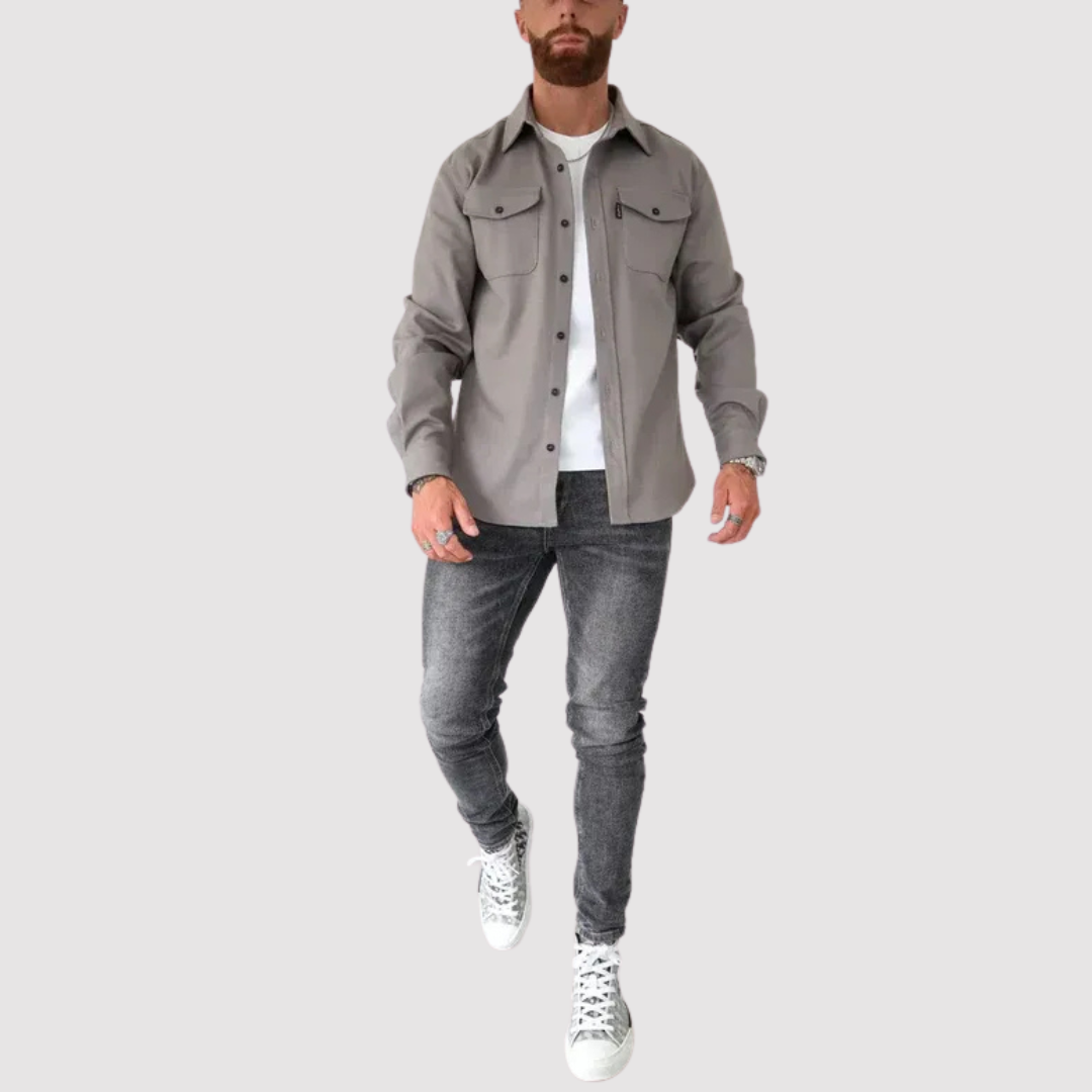 Malte™ | Overshirt mit zwei Brusttaschen