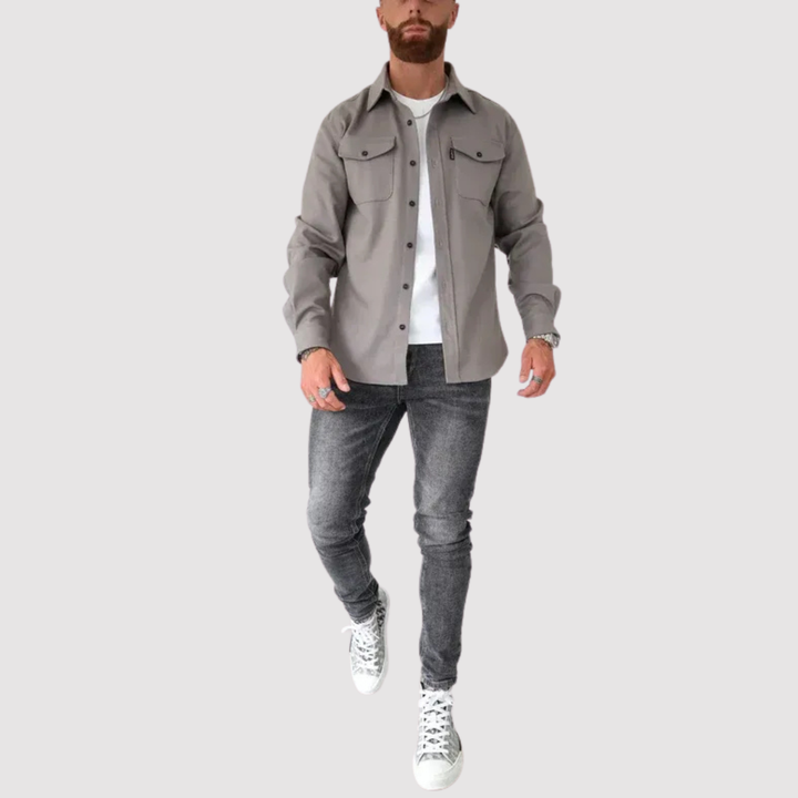 Malte™ | Overshirt mit zwei Brusttaschen