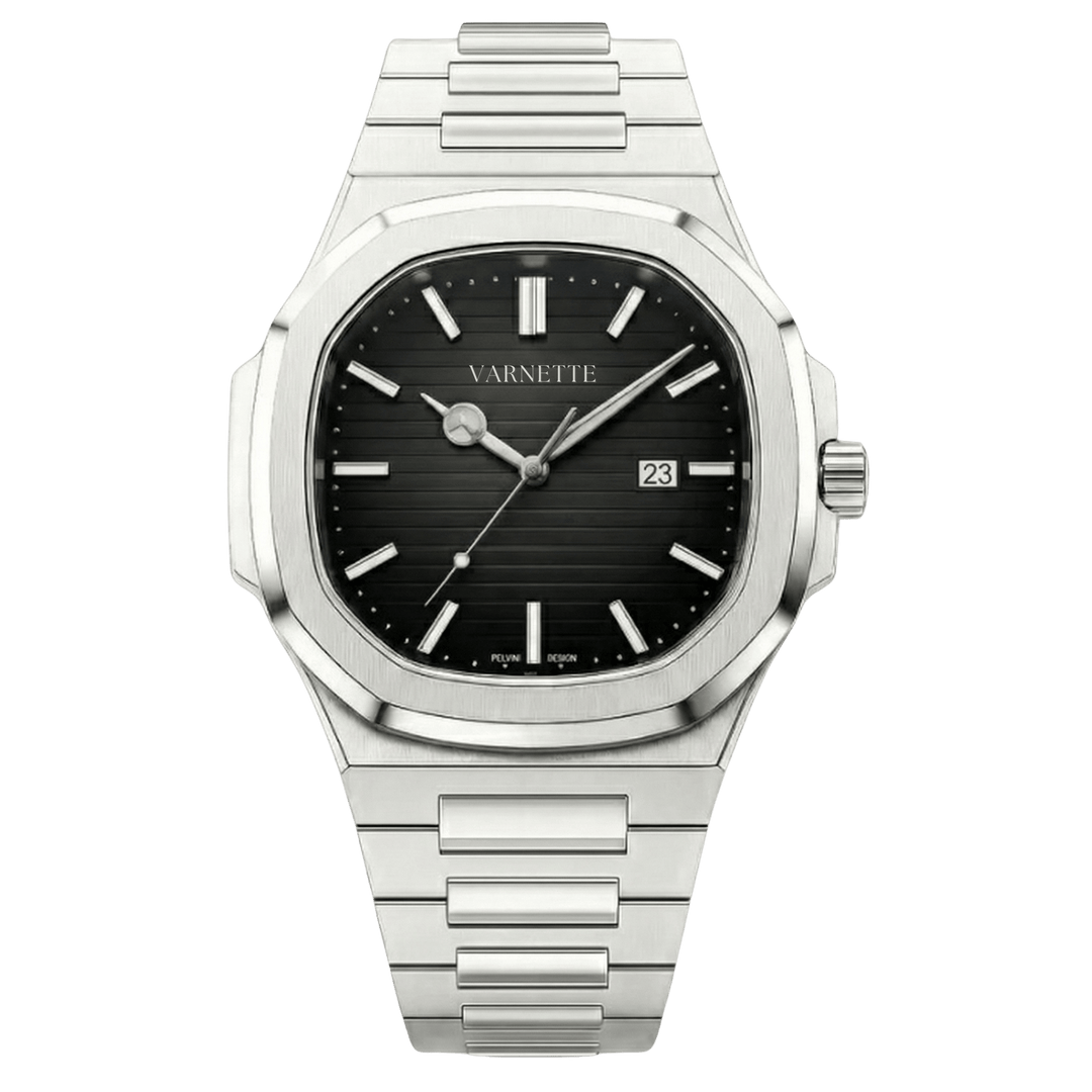 Alexander™ | Elegante Edelstahl-Quarzuhr