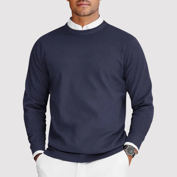 Konstantin™ | Strickpullover mit Rundhalsausschnitt