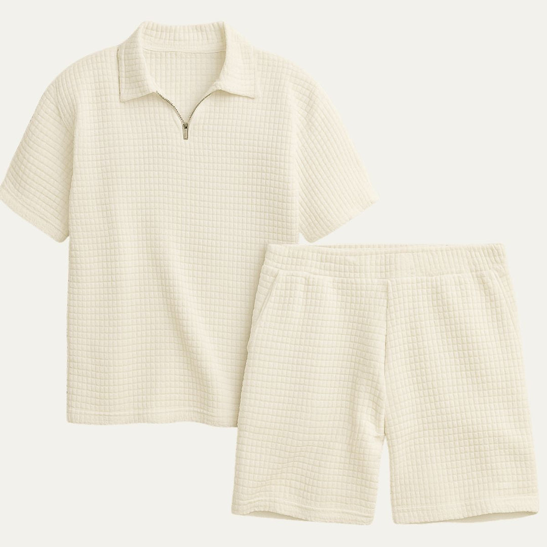 Nico™ | Leichtes Sommer-Set Polo & Shorts