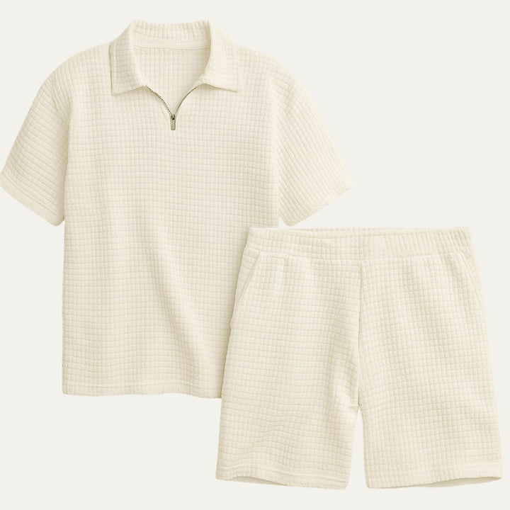 Nico™ | Leichtes Sommer-Set Polo & Shorts