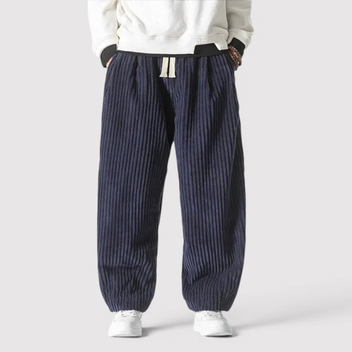 Marco™ | Wide-Leg-Hose mit gerippter Textur