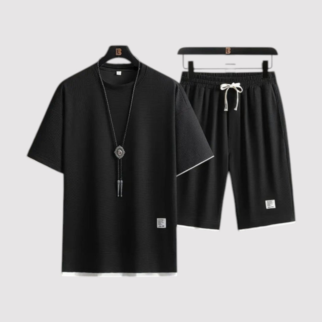 Volker™ | T-Shirt-Shorts-Set mit Tunnelzug