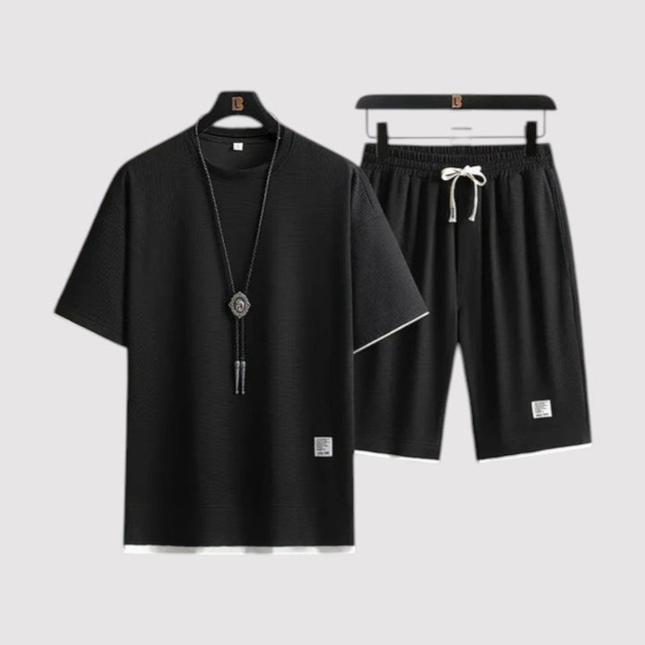 Volker™ | T-Shirt-Shorts-Set mit Tunnelzug