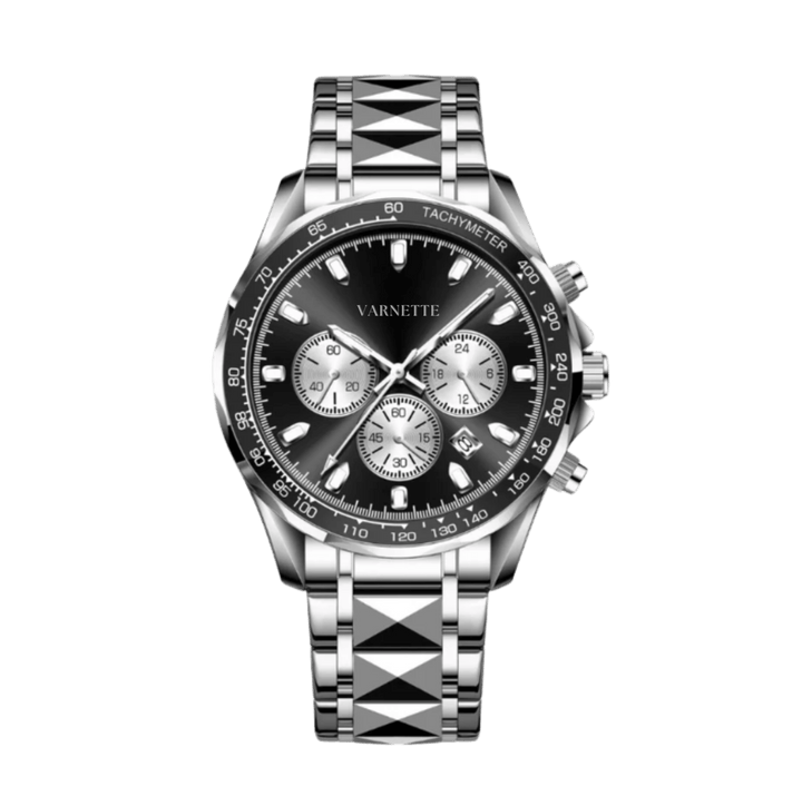 Konrad™ | Elegante Edelstahl-Quarzuhr