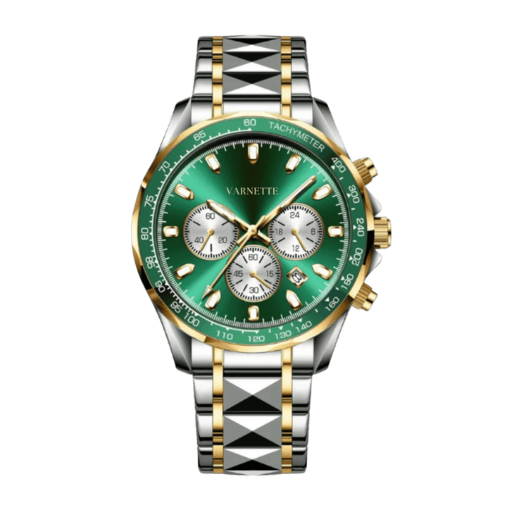 Konrad™ | Elegante Edelstahl-Quarzuhr