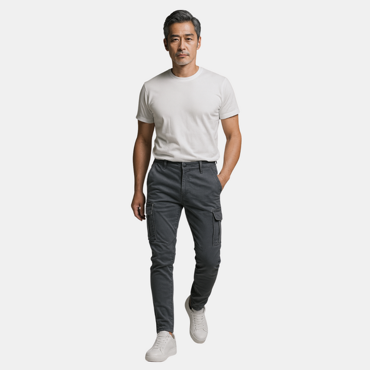 Poldi™ | Komfort-Cargohose mit Gummibund