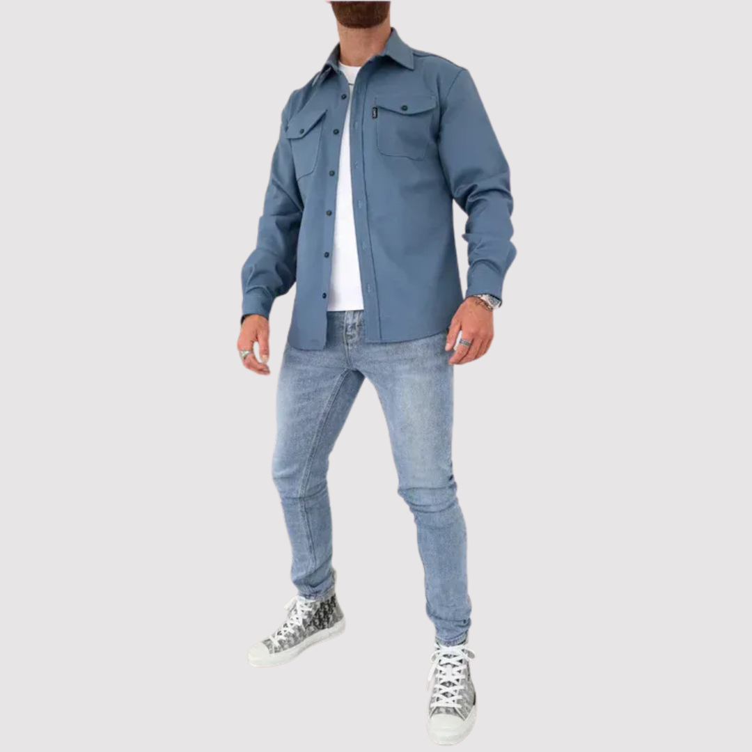 Malte™ | Overshirt mit zwei Brusttaschen