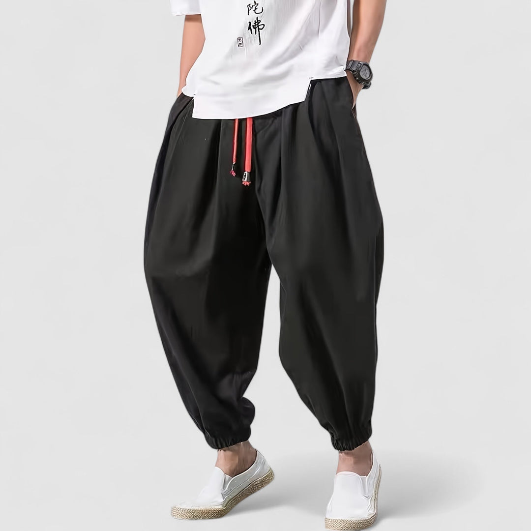 Jan™ | Loose-Fit-Hose mit elastischem Saum