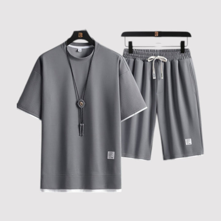 Volker™ | T-Shirt-Shorts-Set mit Tunnelzug