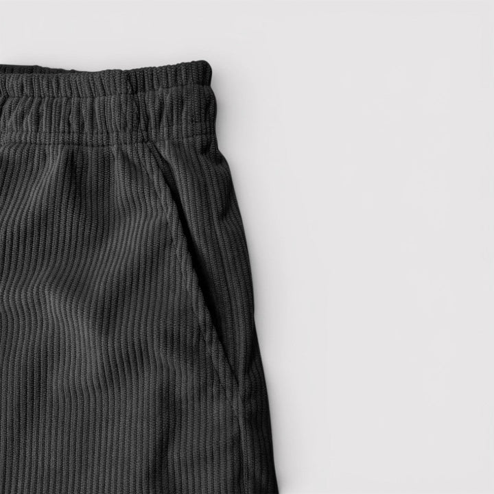 Gerrit™ | Strukturierte Shorts mit Kordelzugbund