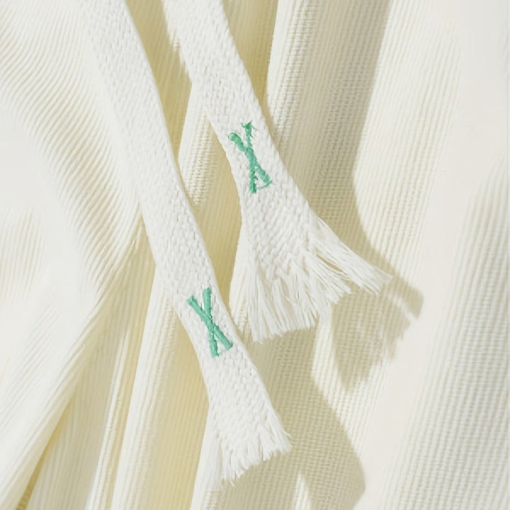 Nils™ | Gerippte Shorts mit Kordelzug