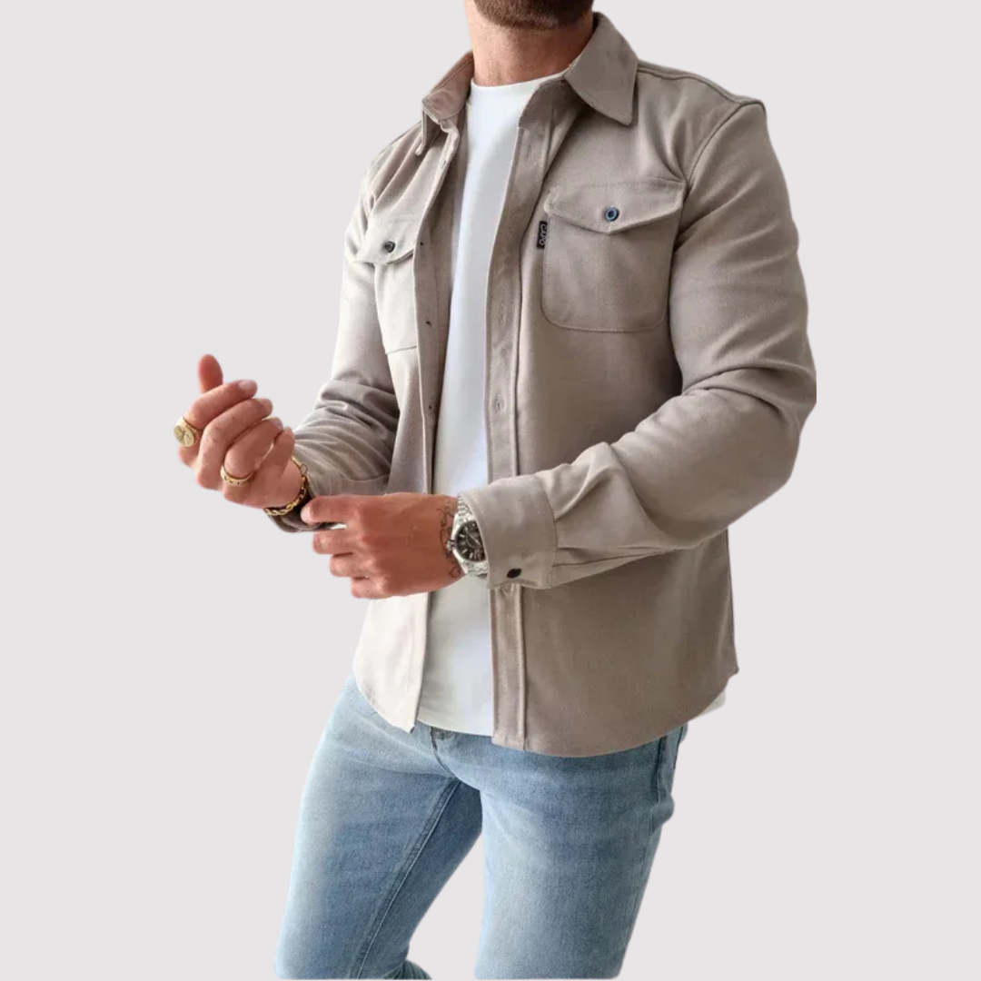 Malte™ | Overshirt mit zwei Brusttaschen