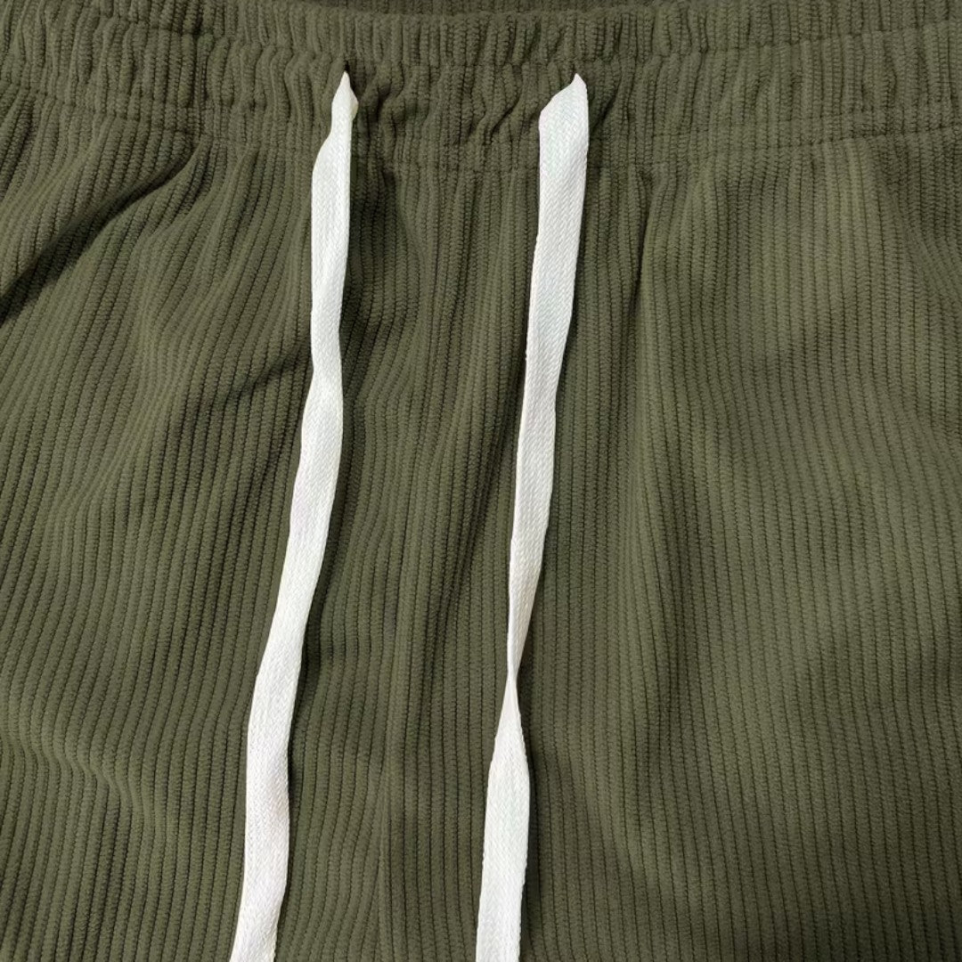 Gerrit™ | Strukturierte Shorts mit Kordelzugbund