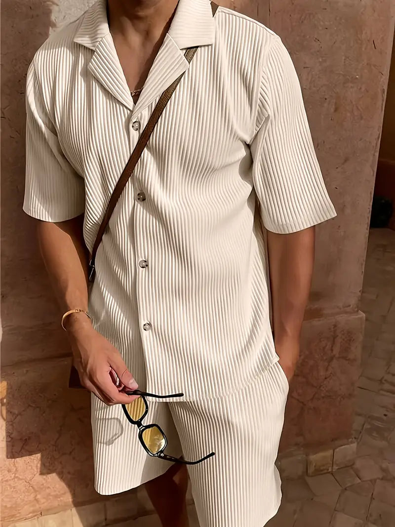 Paul™ | Sommer-Set Streifenhemd & Hose