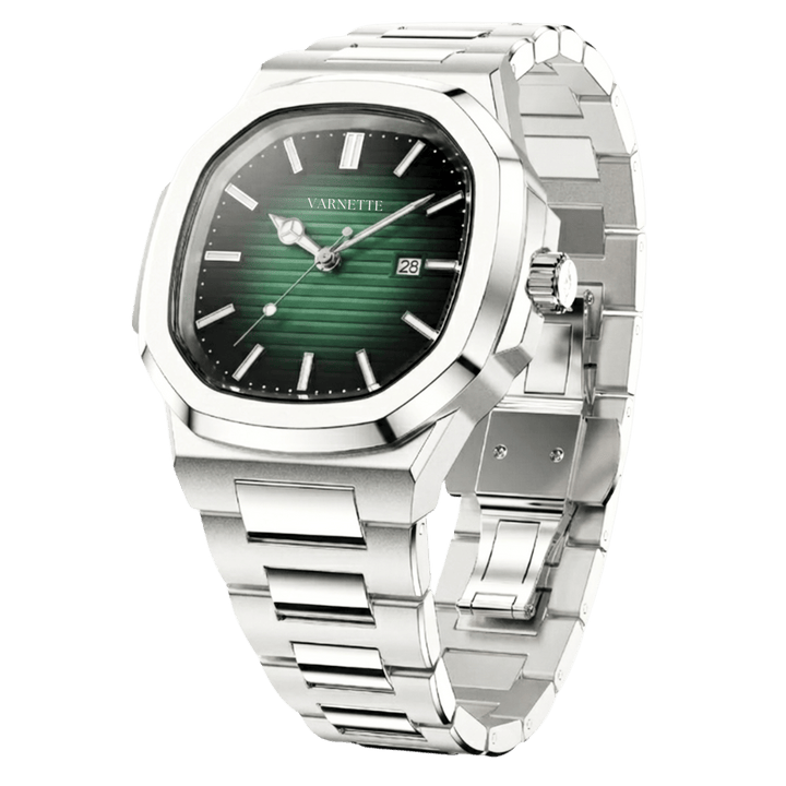 Alexander™ | Elegante Edelstahl-Quarzuhr