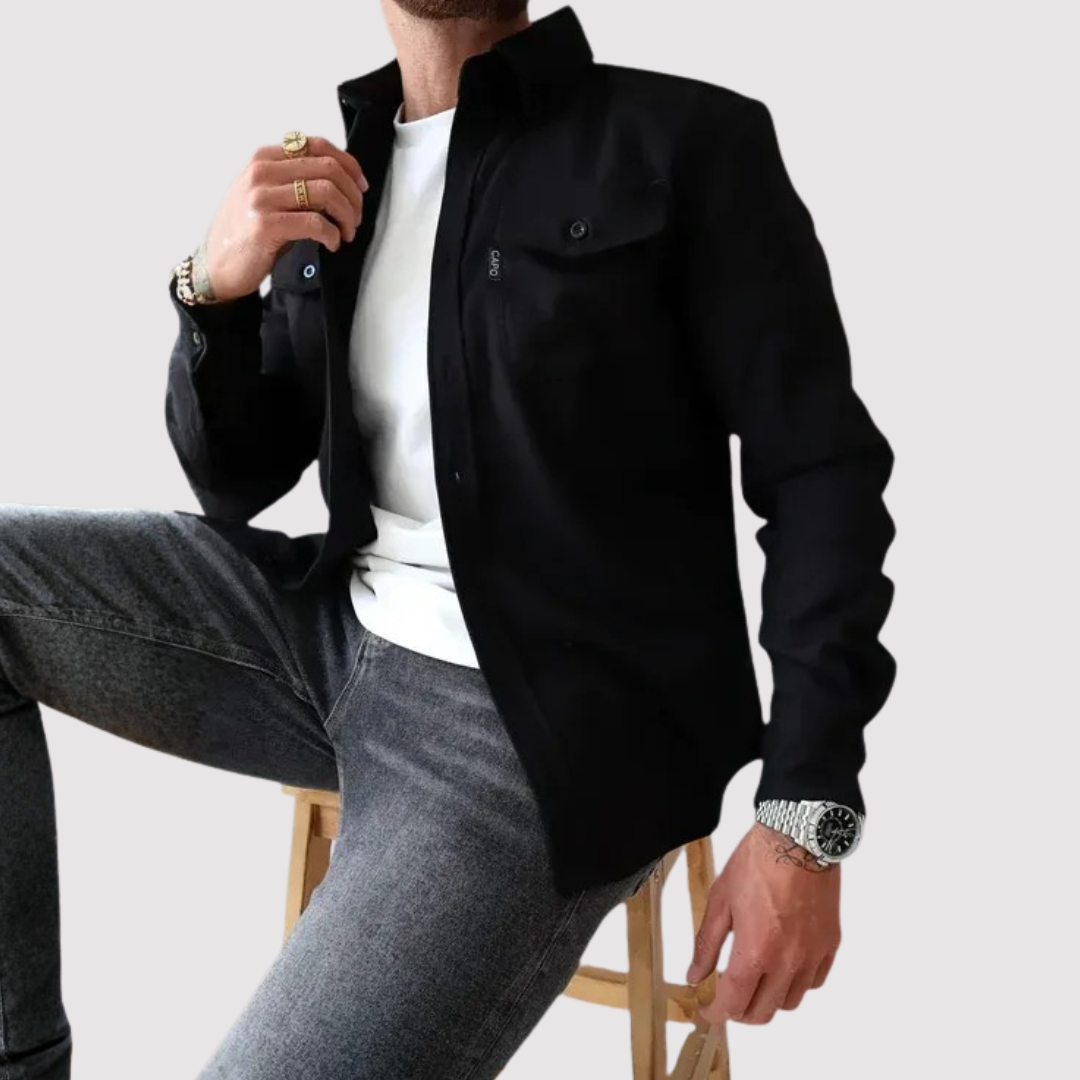 Malte™ | Overshirt mit zwei Brusttaschen