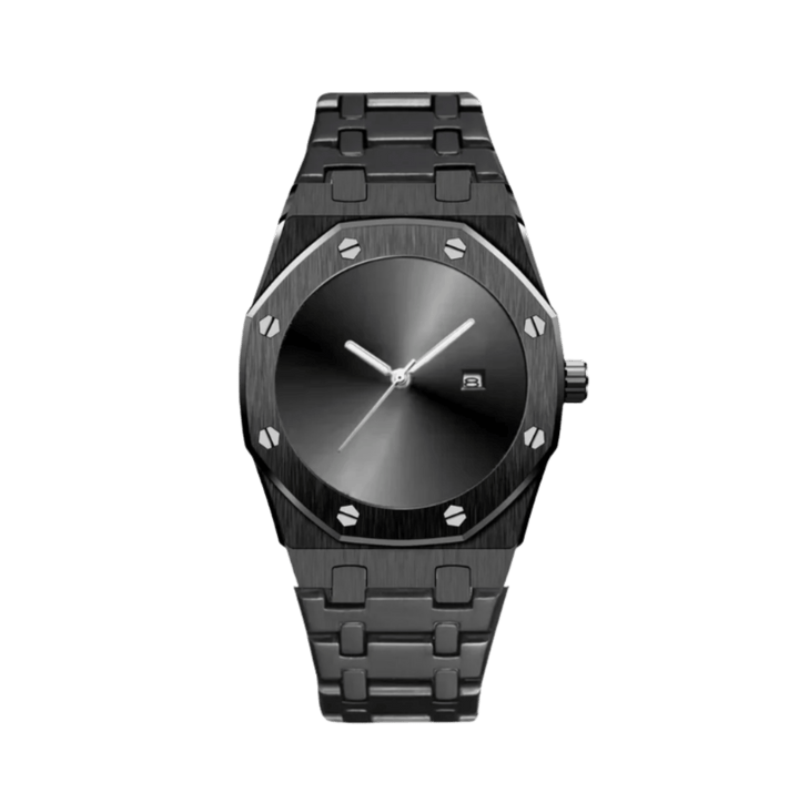 Gregor™ | Edelstahl Quarzuhr mit minimalistischer Gestaltung