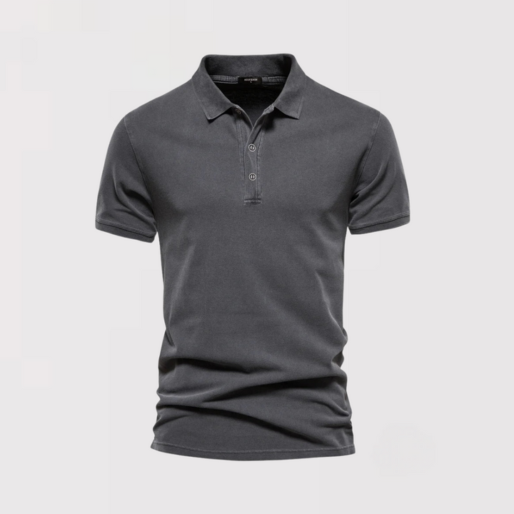 Linus™ | Poloshirt mit softer Waschung