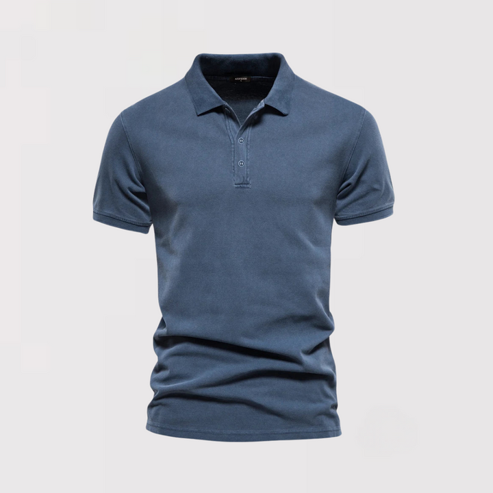 Linus™ | Poloshirt mit softer Waschung