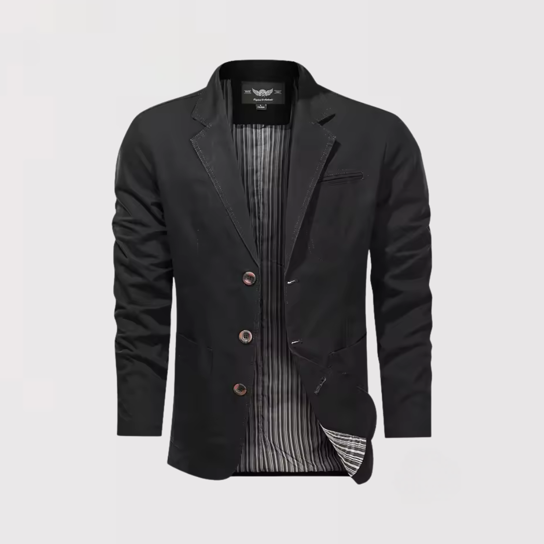 Tobias™ | Klassischer Blazer mit strukturierter Schulter