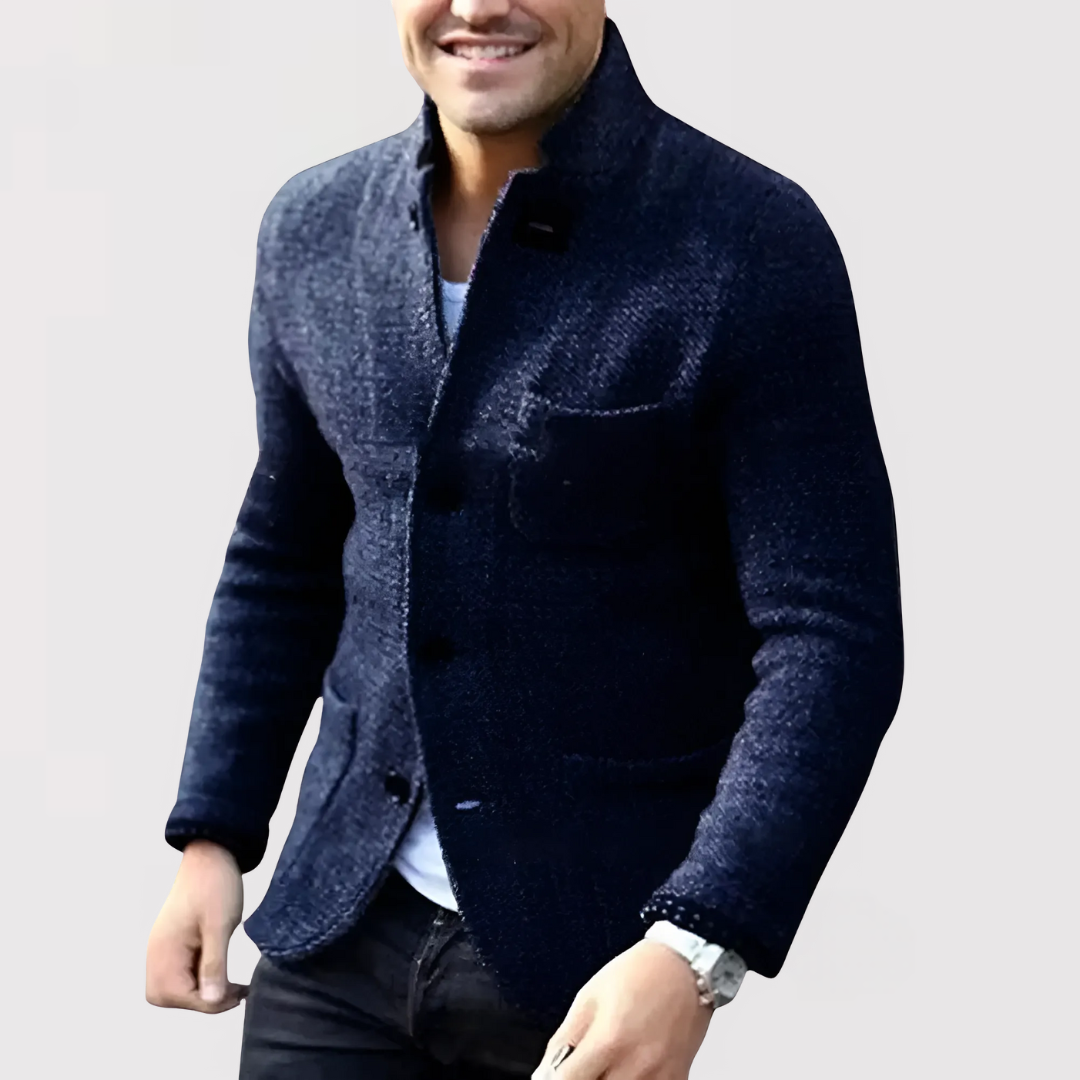 Dietger™ | Strickblazer mit Knopfverschluss
