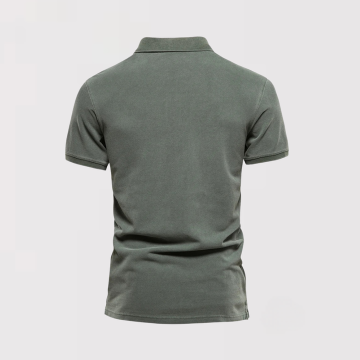 Linus™ | Poloshirt mit softer Waschung
