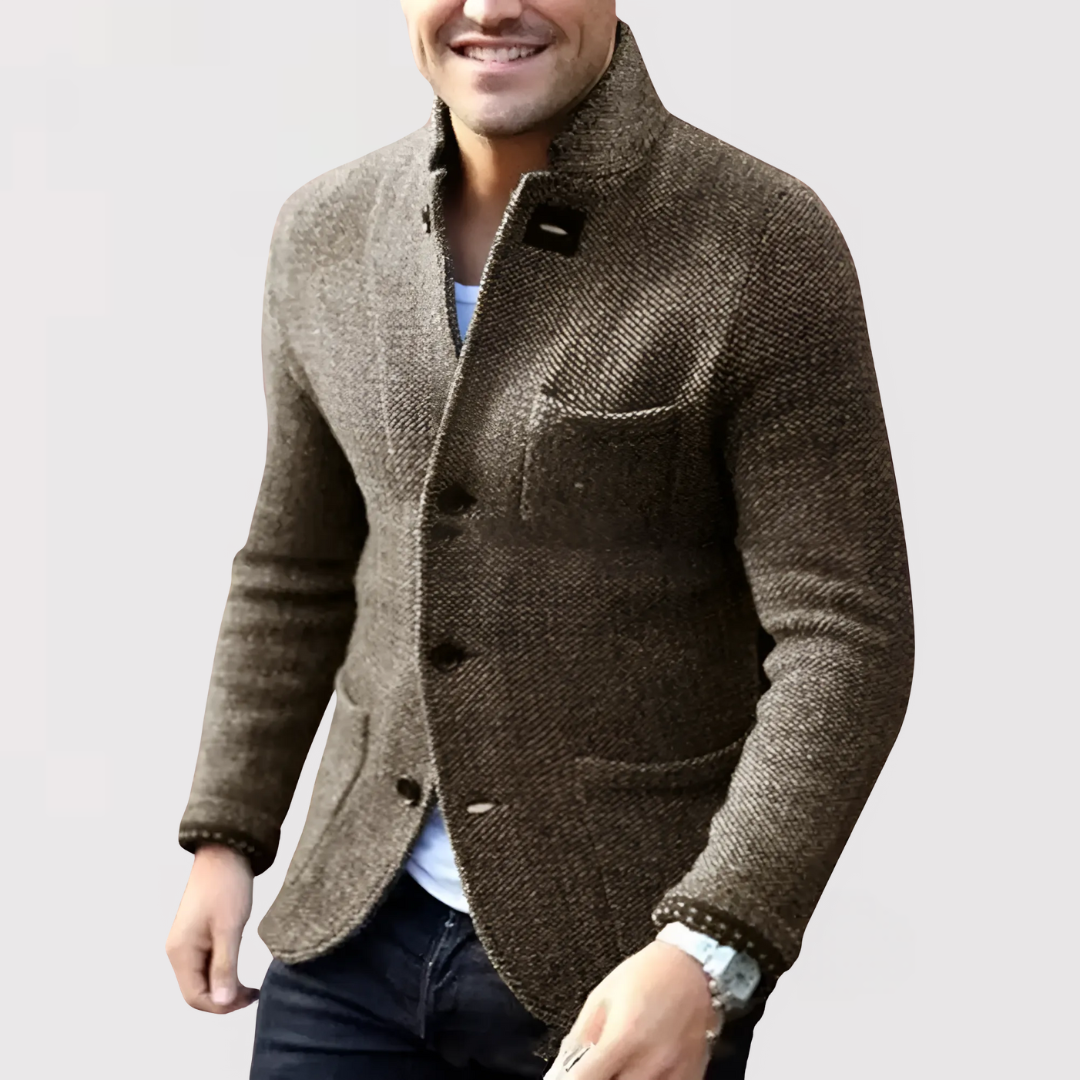 Dietger™ | Strickblazer mit Knopfverschluss