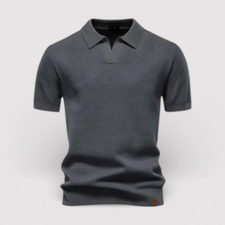 Emilian™ | Schlichtes Poloshirt ohne Knopfleiste