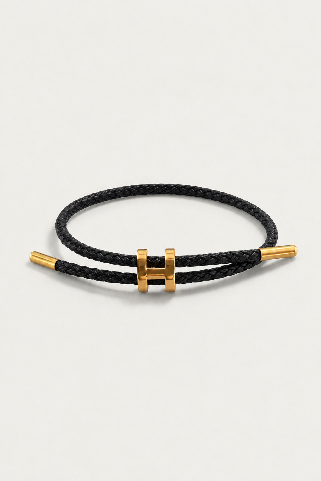 Leopold™ | Schwarz/Gold Geflochtenes Armband