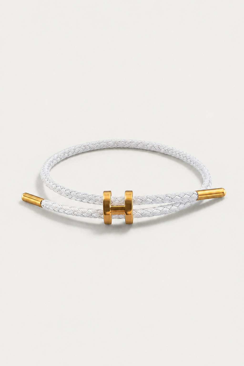 Sebastian™ | Geflochtenes Armband in Weiß und Gold