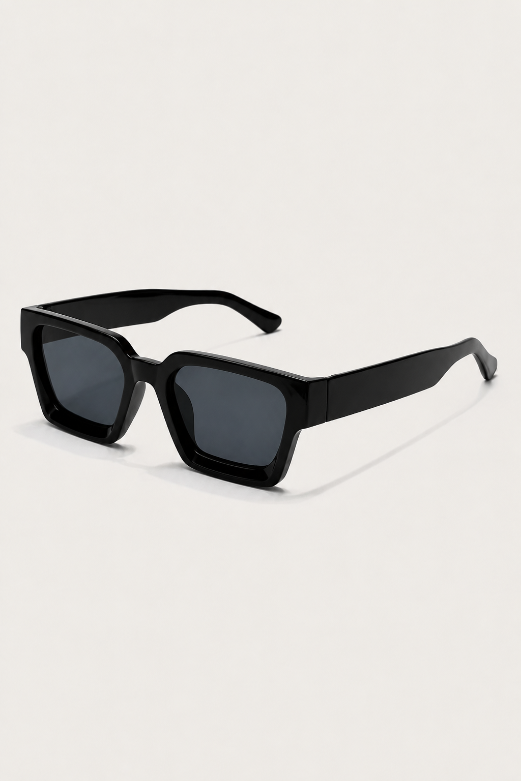 Kasimir™ | Schwarze Eckige Sonnenbrille