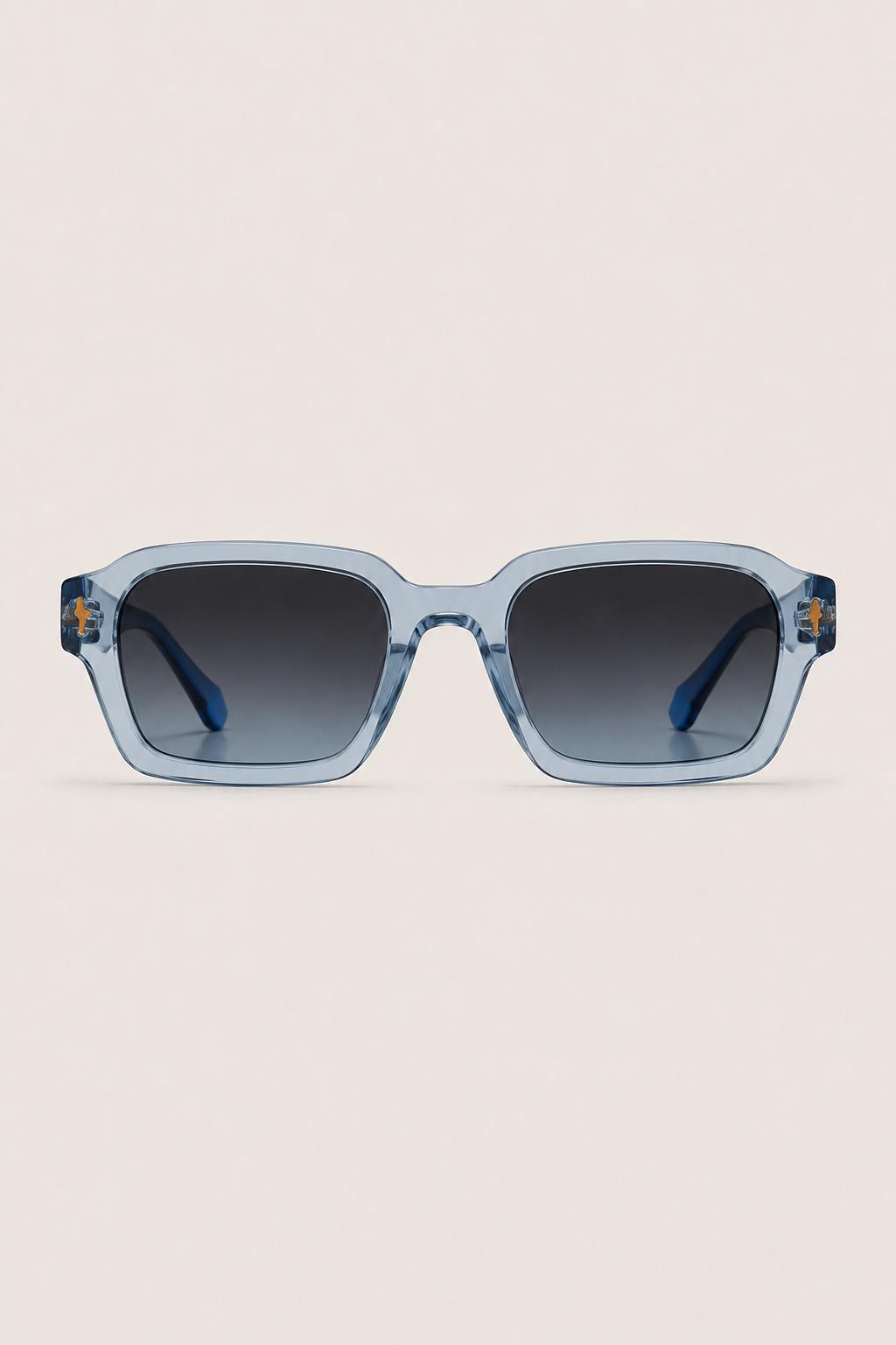 Anton™ | Transparente Blaue Sonnenbrille