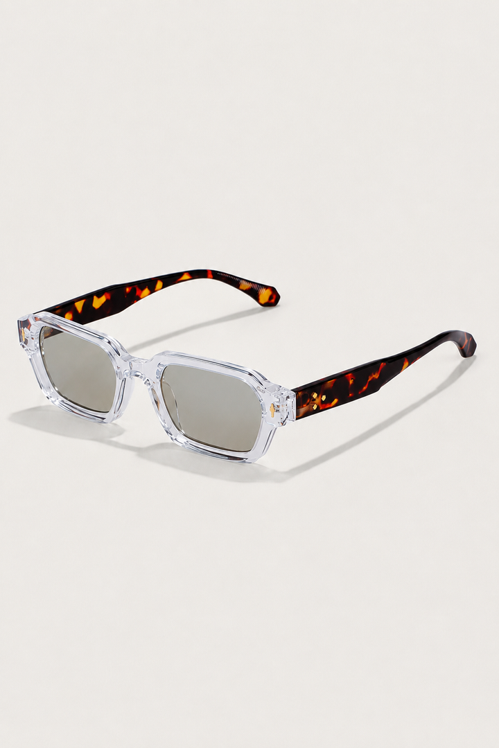 Theodor™ | Sonnenbrille Transparentes Leopard