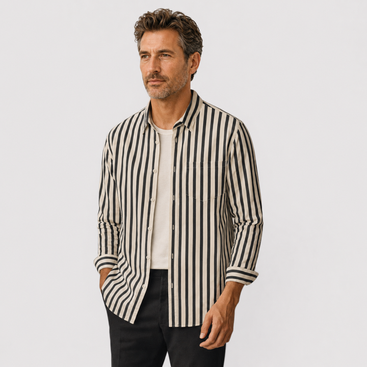 Johannes™ | Weiches gestreiftes Hemd