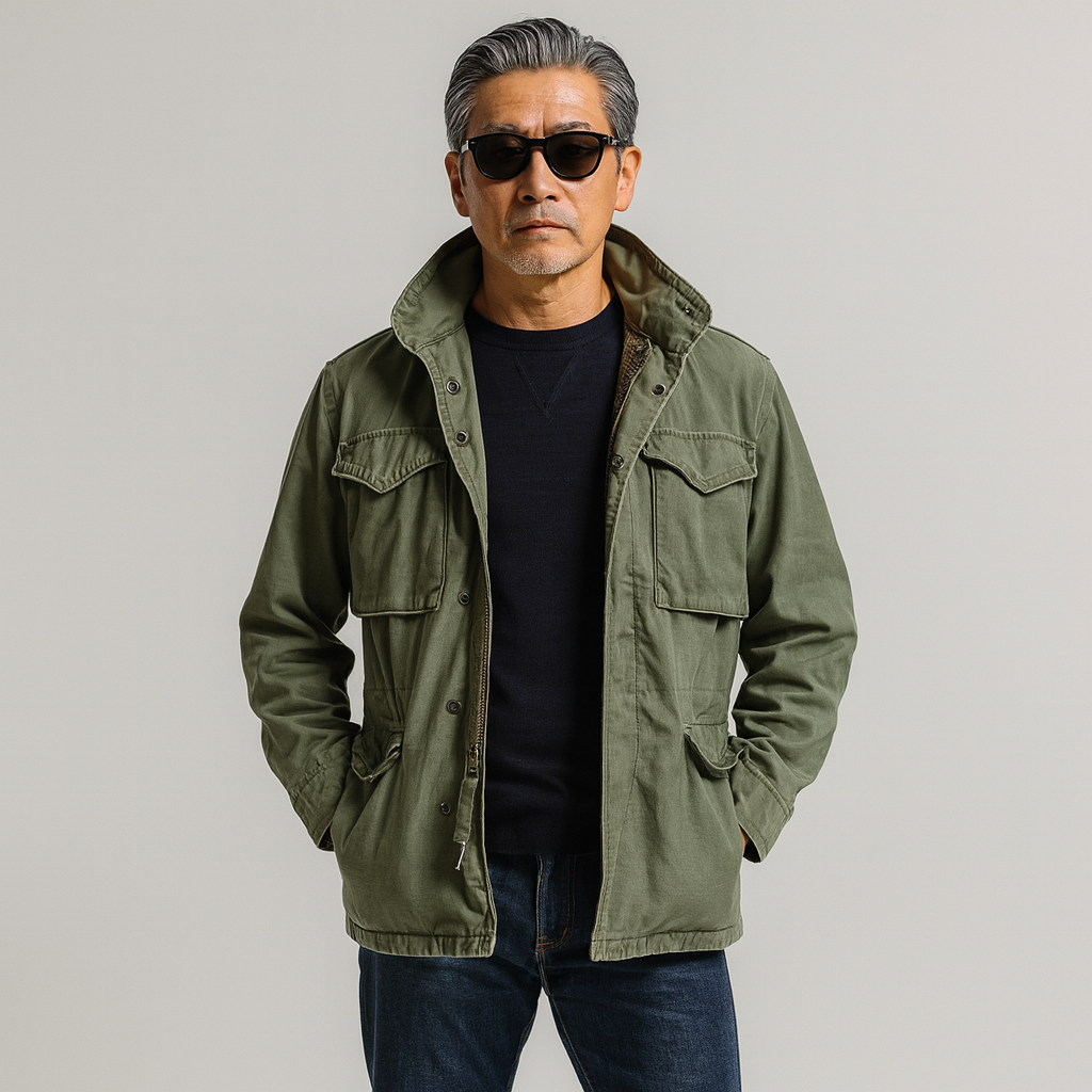 Immo™ | Feldjacke im Military-Look