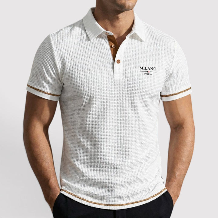 Robin™ | Poloshirt mit Waffelstruktur