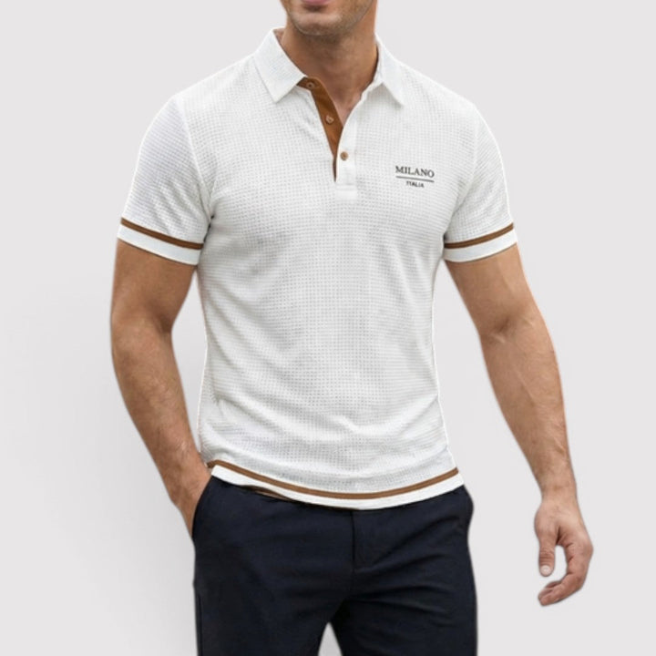Robin™ | Poloshirt mit Waffelstruktur