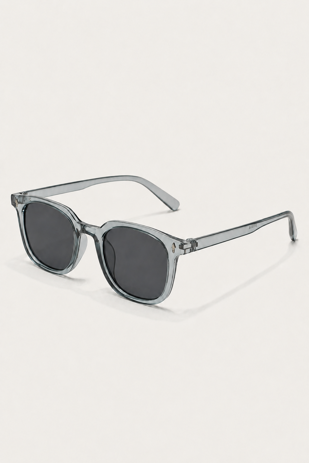 Adrian™ | Graue Transparente Sonnenbrille