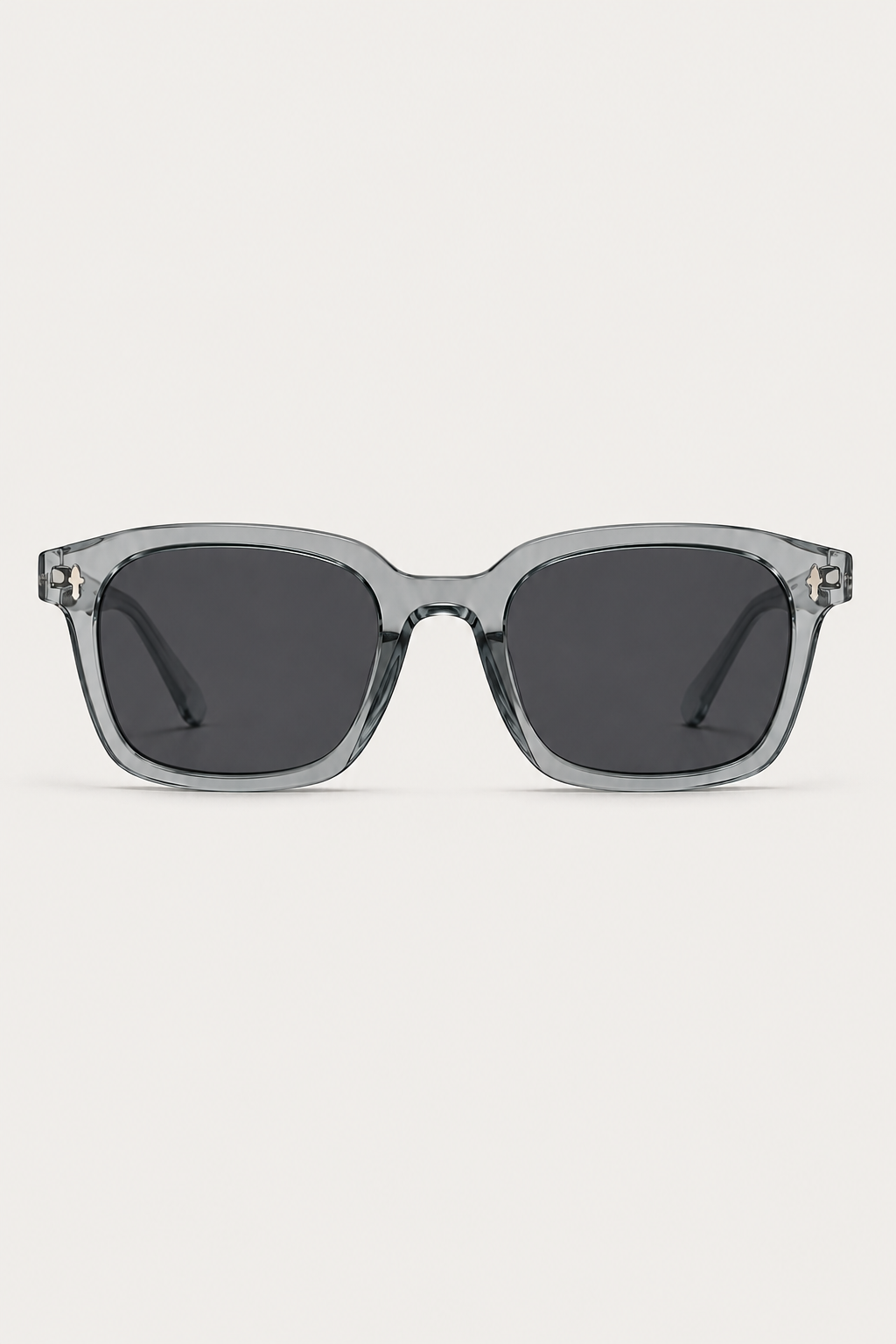 Adrian™ | Graue Transparente Sonnenbrille