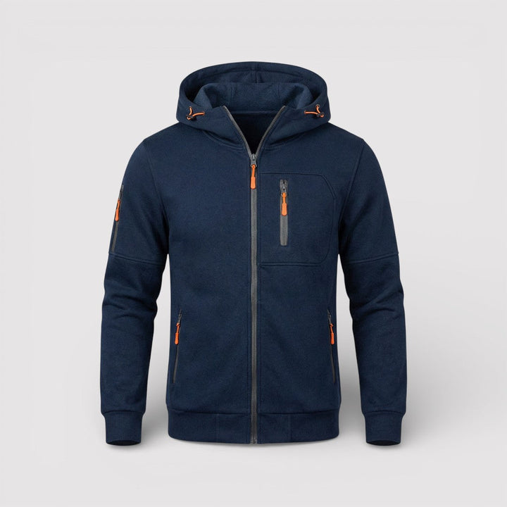 Frederik™ | Atmungsaktiver Zip-Hoodie mit Kapuze