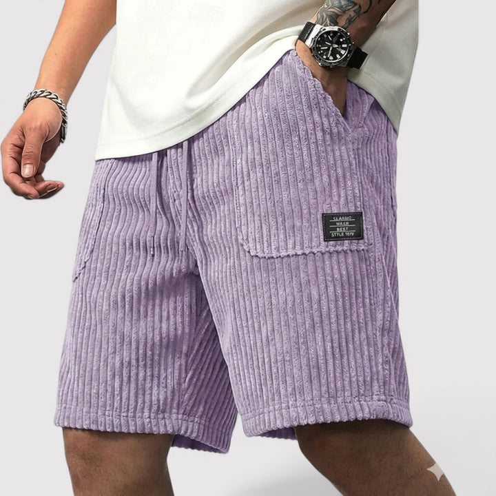 Torben™ | Leichte Shorts mit Rippstruktur